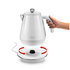 DeLonghi Eclettica Variable Temperature Kettle White KBY2011W image NaN