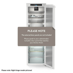Liebherr Peak Series 297L Integrated Upright Refrigerator with BioFresh Left Hinge IRBPH5170LH hero image