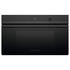 Fisher & Paykel 76cm Series 9 Contemporary Compact Combi-Microwave Oven Black Glass OM76NDTDB1  image NaN