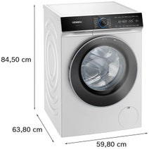 Siemens iQ700 10kg Front Load Washing Machine with i-Dos White WG56B2F1AU hero image