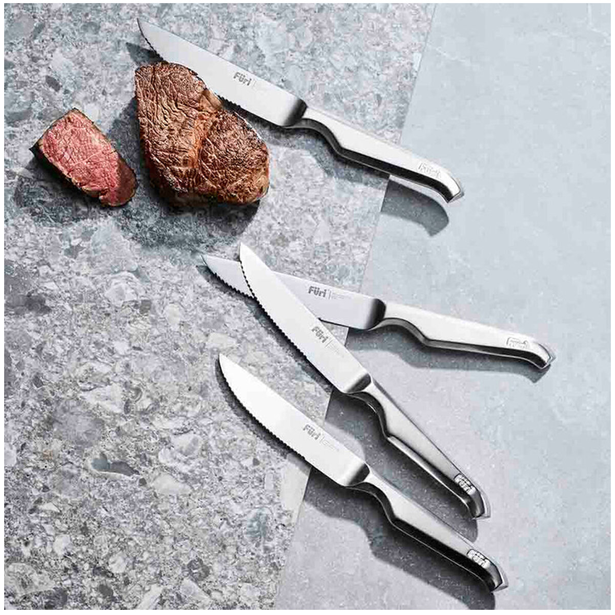 Furi Pro Serrated Steak Knives Four Piece Set 41472 hero image