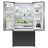 Fisher & Paykel Series 7 569L French Door Refrigerator with Ice and Water Black Glass RF610AZUB5 image NaN