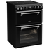 Belling 60cm Mini Richmond Black Induction Freestanding Oven BMR60DOINDB image NaN