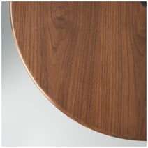 Kalona Paramount 90cm Round Coffee Table Dark Walnut PARA10FWADNATBRZD900 hero image