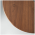Kalona Paramount 90cm Round Coffee Table Dark Walnut PARA10FWADNATBRZD900 image NaN
