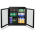Husky 203L Double Door Home Bar Fridge Black C2HHMBBKAU image NaN