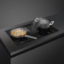 Smeg 80cm Induction Cooktop with Integrated Ventilation HOBD682D1 hero image
