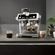 DeLonghi La Specialista Prestigio Manual Coffee Machine Stainless Steel EC9355M hero image