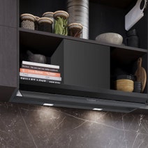 Siemens iQ700 90cm Integrated Design Undermount Rangehood Matte Black LJ99BET65 hero image