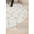 Rug Culture Chrome Medium Silver & Off White Rug 200X200CM - CRO-ELS-SIL-200X200 image NaN
