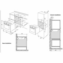 DeLonghi 60cm Built In XXL Lifestyle Oven DEL7404 hero image