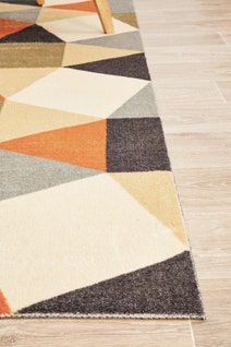 Rug Culture City Medium Rust Rug 220X150CM - CIT-564-RUST-220X150 hero image