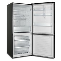 CHiQ 396L Bottom Mount Fridge Black Steel CBM395NBS hero image