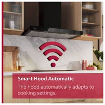 Neff 90cm N 70 Wall-mounted canopy rangehood Matt Black D97BDN2S0 hero image