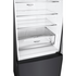 LG 420L Bottom Mount Non-Plumbed Fridge Matte Black GB-W455MBL image NaN