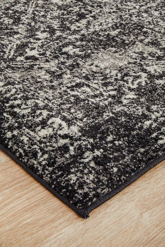 Rug Culture Evoke Large Charcoal Rug 400X80CM - EVO-253-CHAR-400X80 hero image