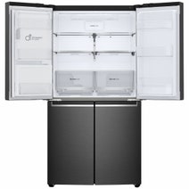 LG 637L French Door Fridge Matte Black GF-L706MBL hero image