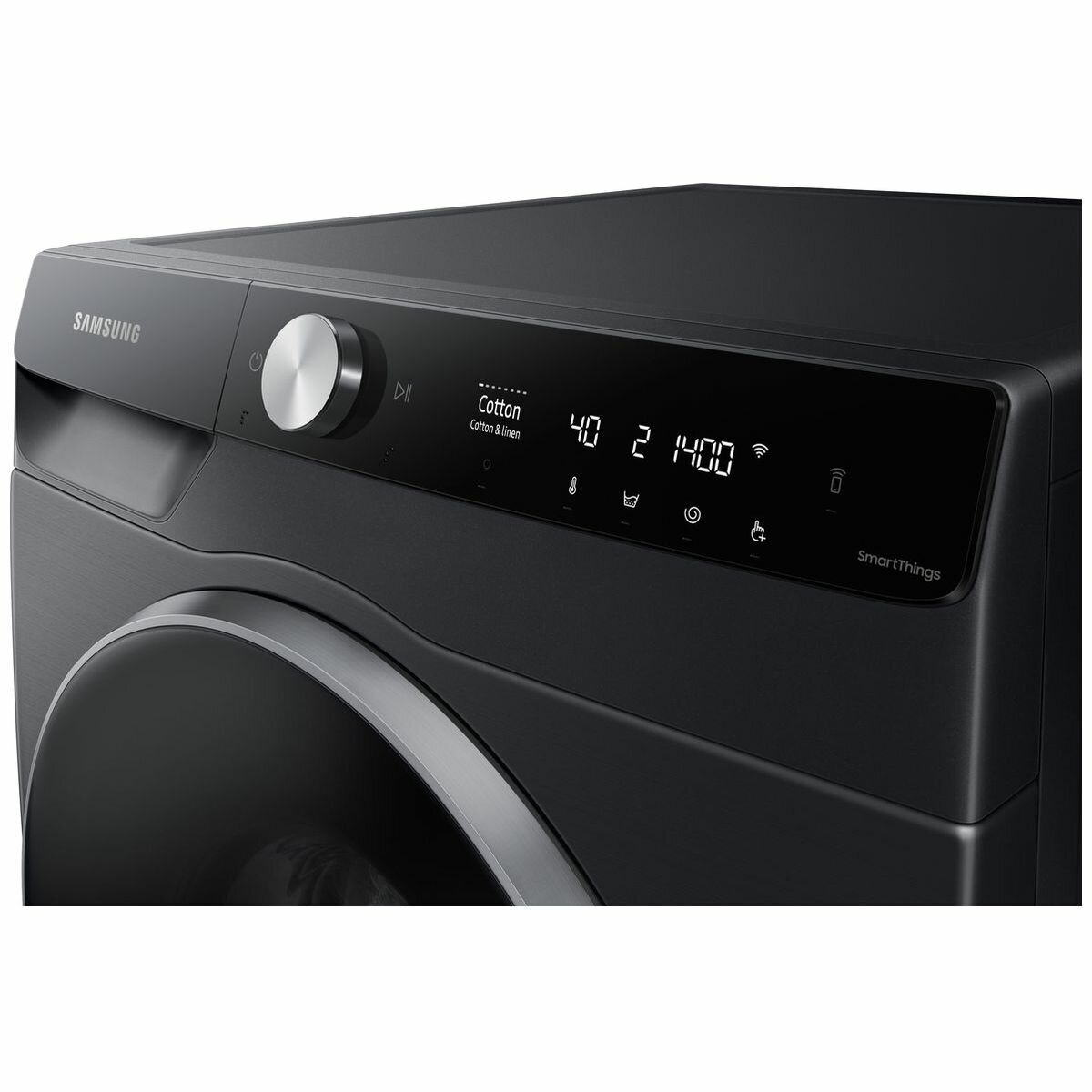 Samsung 12kg Smart Front Load Washer WW12TP04DSB hero image