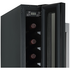 Cantina 7 Bottle Single Zone Wine Cabinet Black CCWIS7B image NaN