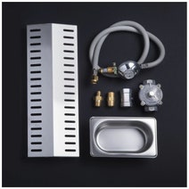 Artusi 80cm Built-In Gas BBQ with Dome Hood ABBQM2-ABBQMH2 hero image