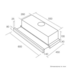 Baumatic 60cm Slideout Rangehood GEH6017  image NaN