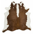 Rug Culture Cow Hide Small Brown, White Rug 200X150 APPROX - COWHIDE-NAT-HEREF image NaN