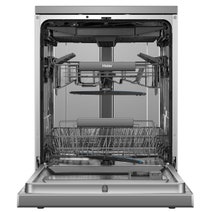 Haier 60cm Freestanding Dishwasher with Steam Satina Silver HDW15F3S1 hero image