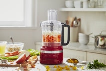 KitchenAid Seven Cup Food Processor Empire Red 5KFP0719AER hero image