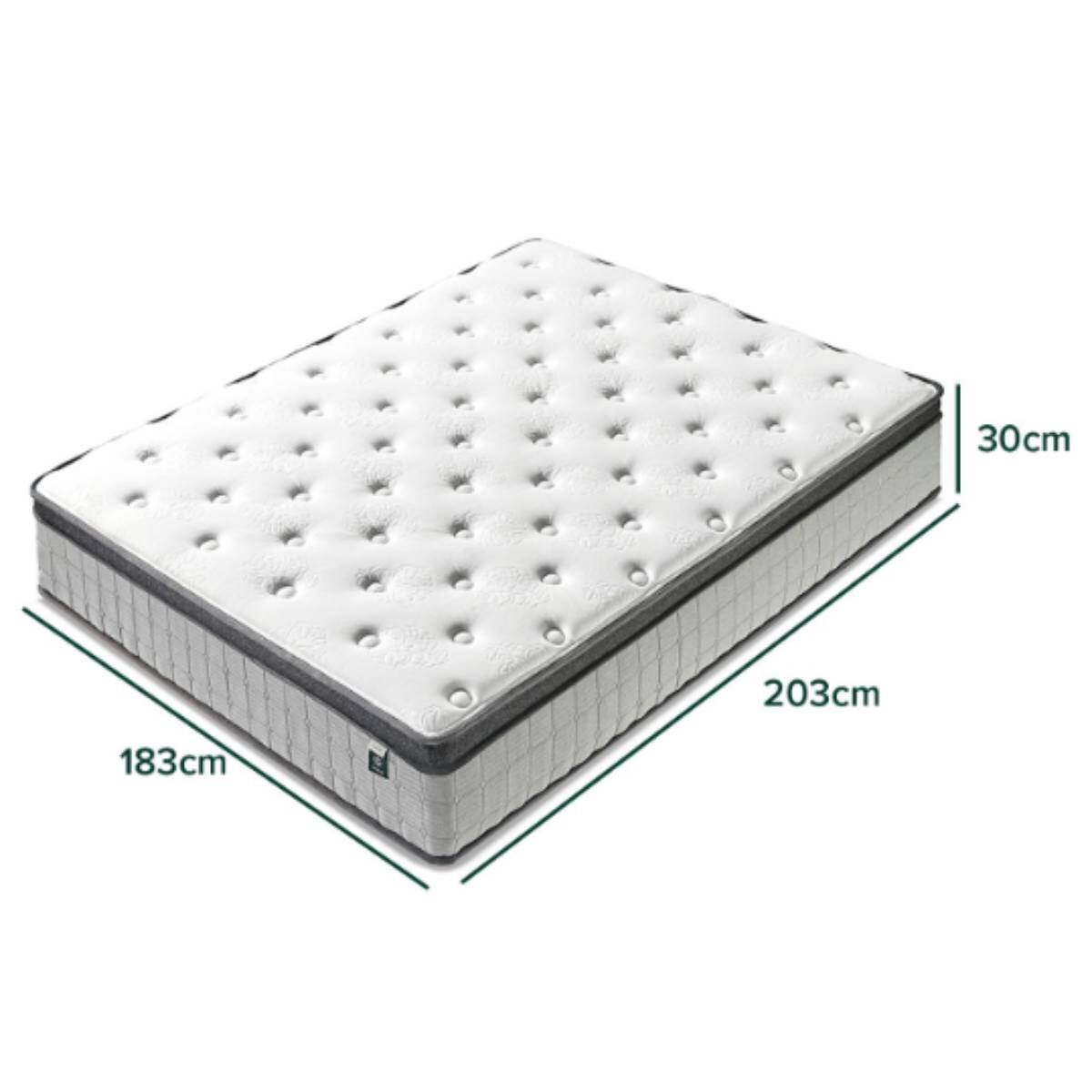 Zinus 30cm King Support Plus Pocket Spring Mattress AU-MSSPGR-12K hero image