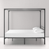 Zinus Patricia Queen Metal Canopy Bed Frame Black AU-CPBF-Q image NaN