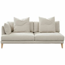 Kalona KYOTO Right Facing Extended Chaise Sofa Pearl WS-205-RCS-VILA-54 hero image
