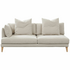 Kalona KYOTO Right Facing Extended Chaise Sofa Pearl WS-205-RCS-VILA-54 image NaN