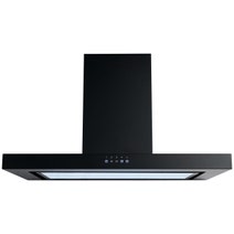 Omega 90cm Box Canopy Rangehood Matt Black ORC90MB hero image