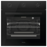 Haier 60cm 300 Series 7 Function Built-in Convection Oven Black HWO60S7MB5 hero image