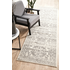 Rug Culture Chrome Medium Silver & Off White Rug 300X80CM - CRO-ADD-SIL-300X80 image NaN