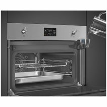 Smeg 60cm Compact Classic Steam 100 Oven Stainless Steel SOA4302S3X hero image