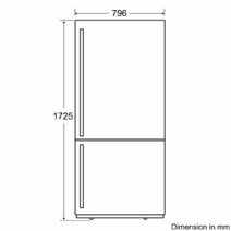Electrolux 529L Bottom Mount Fridge EBE5307SB-R hero image