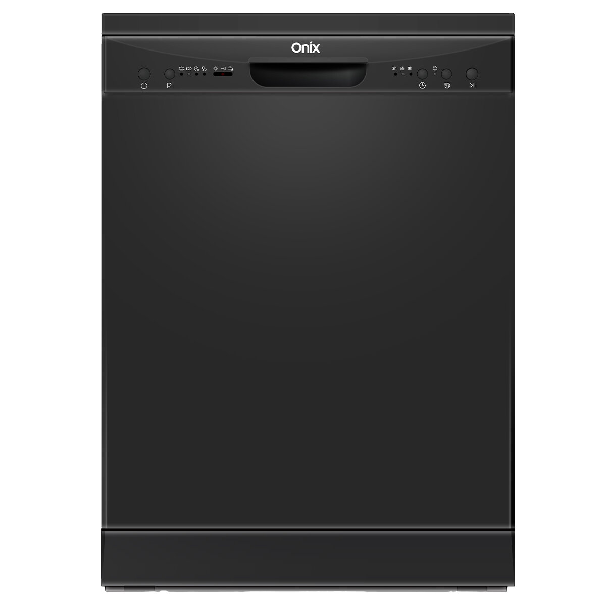 Onix Freestanding Dishwasher 12 Place Black ON DW12PBK
