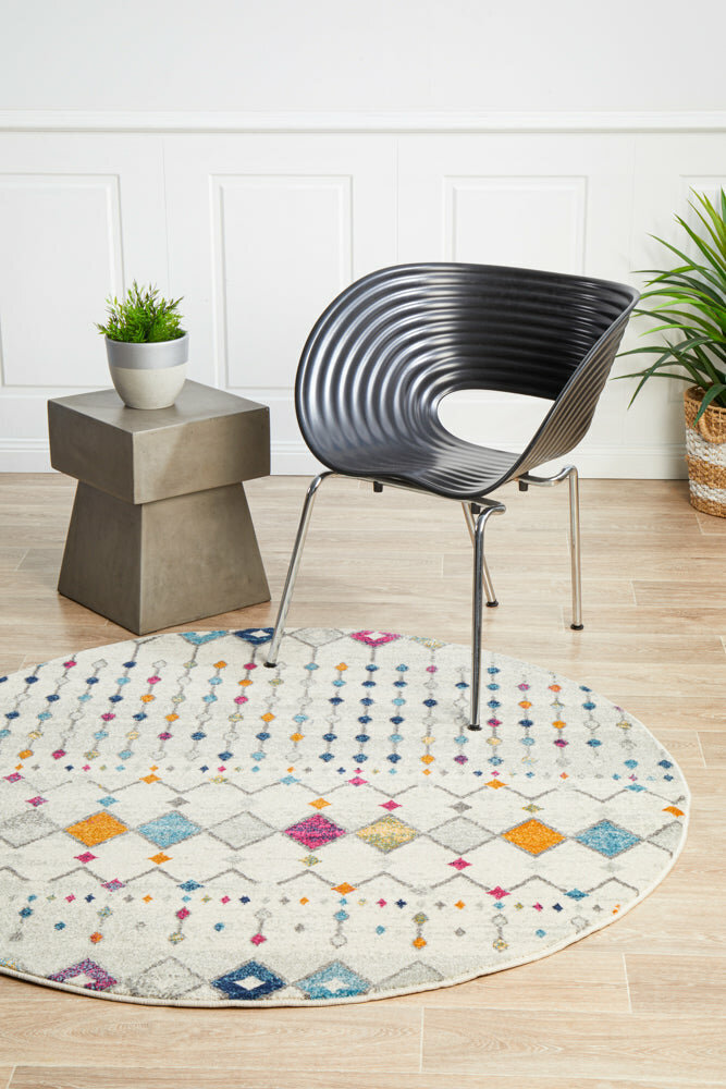 Rug Culture Mirage Large Multi-coloured Rug 240X240CM - MIR-356-MUL-240X240 hero image