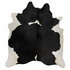 Rug Culture Cow Hide Small Black, White Rug 200X150 APPROX - COWHIDE-NAT-BLACKW image NaN