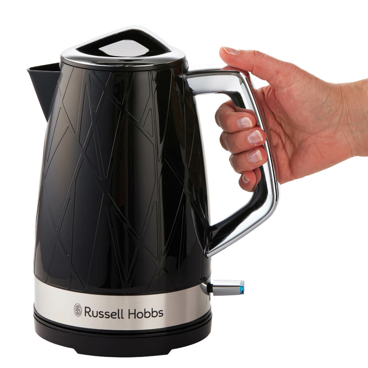 Russell Hobbs Structure Kettle Black RHK332BLK hero image