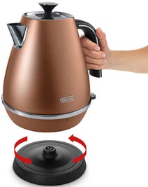 Delonghi CTI4003CPKBI2001CP Distinta Toaster and Distinta Kettle Pack hero image