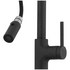 Oliveri Vilo Pull Out Goose Neck Mixer Tap Black Granite VT2425-ST-BL image NaN