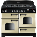 Falcon 110cm Classic Freestanding Dual Fuel Oven/Stove Cream and Chrome CLA110DFFCR-CH hero image