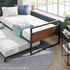 Zinus Ironline Single Trundle Bed Frame Set AU-IRDBS-39 image NaN