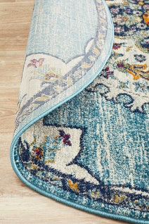 Rug Culture Babylon Medium Blue Rug 200X200CM - BLN-202-BLUE-200X200 hero image