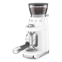 Smeg 50's Retro Style Coffee Grinder White CGF03WHAU hero image