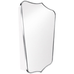 Turner Hastings Mayer 80x50 Shield Bathroom Mirror Shaving Cabinet Chrome MA406SC-CH hero image