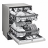 LG 60cm 14 Place Setting QuadWash Built Under Dishwasher Stainless Steel XD4B24UPS image NaN