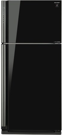 Sharp 581L Top Mount Frost Free Fridge SJXP580GBK hero image